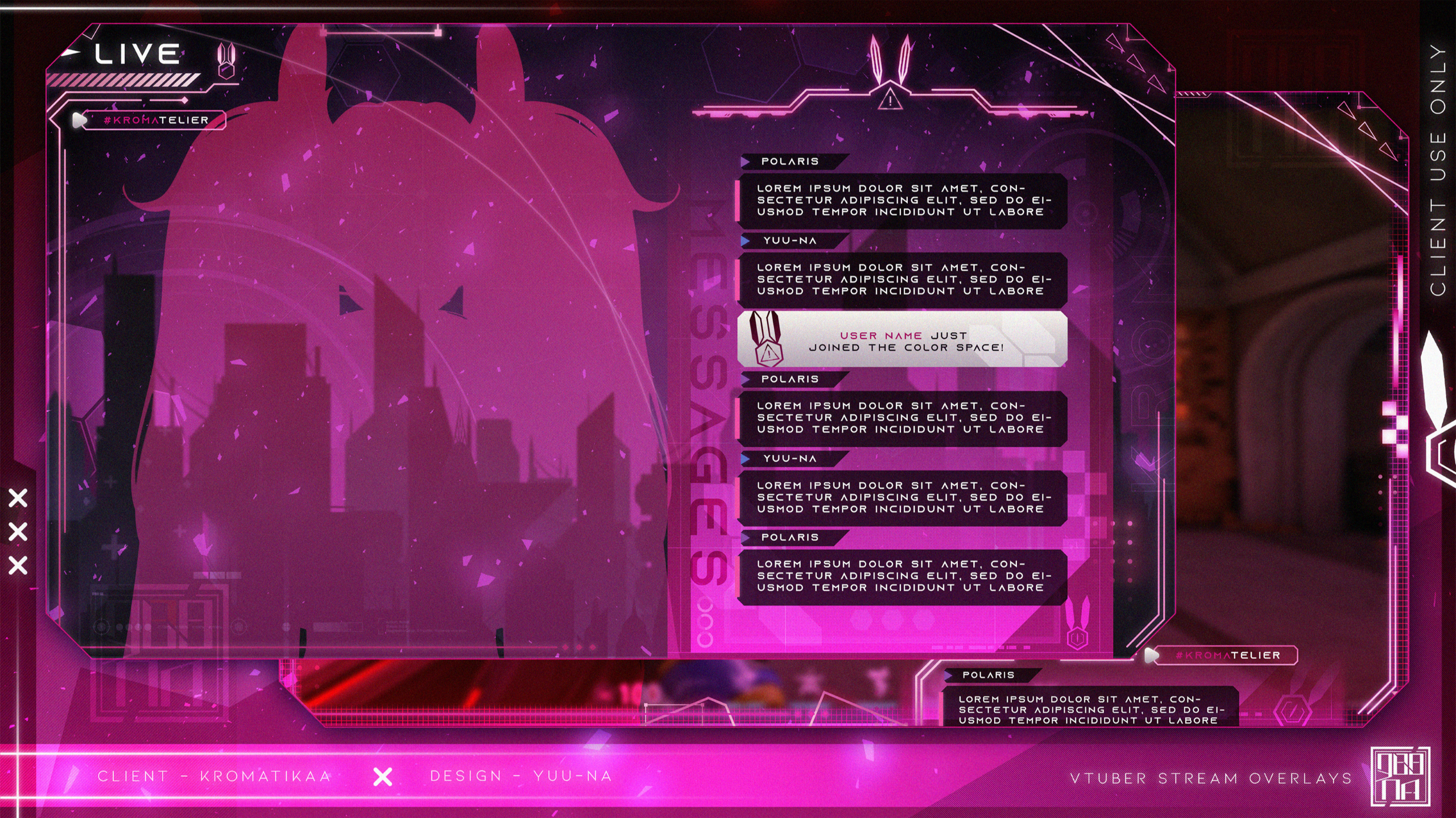 SheDeamonRed Overlay